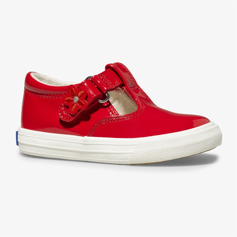 Daphne Patent-sneaker Voor Grote Kinderen Rood Keds