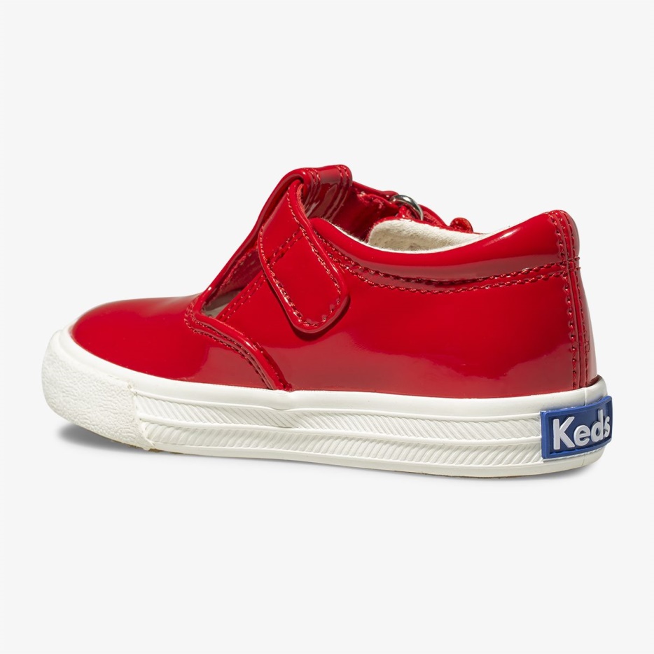 Daphne Patent-sneaker Voor Grote Kinderen Rood Keds