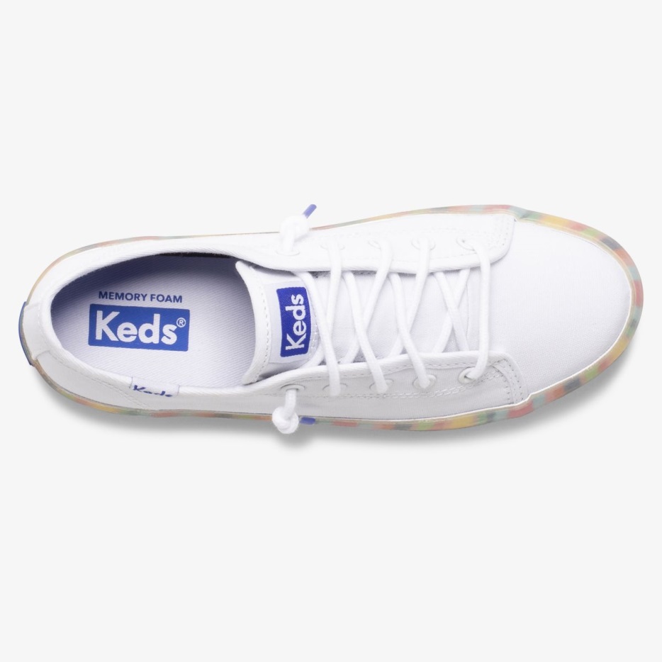 Big Kid's Kickstart Seizoensgebonden Wit/multi Keds