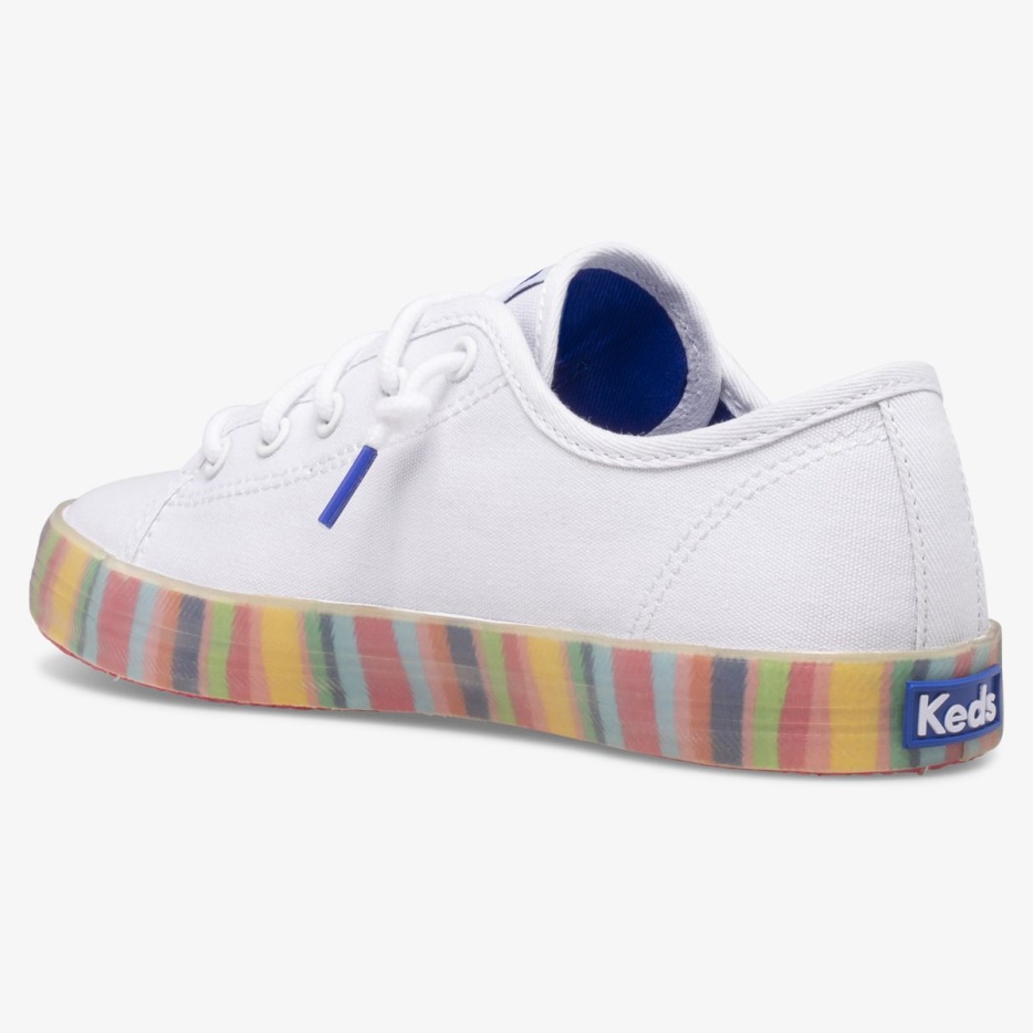 Big Kid's Kickstart Seizoensgebonden Wit/multi Keds