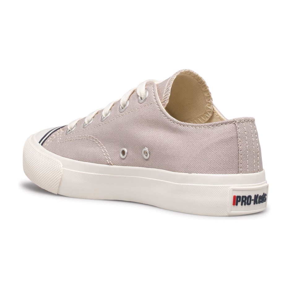 Big Kid's Royal Lo Drizzle Grey Keds