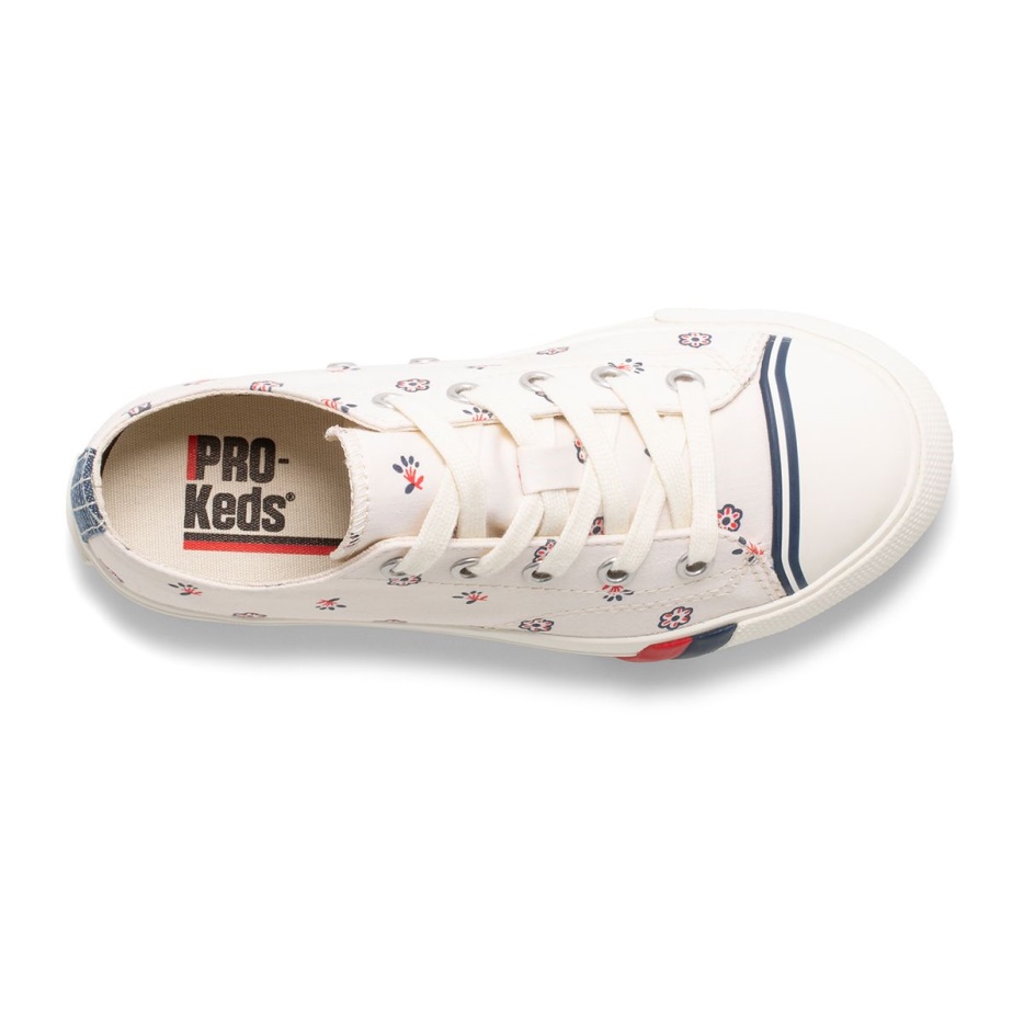 Royal Lo Keds Grote Kinderen Wit/print