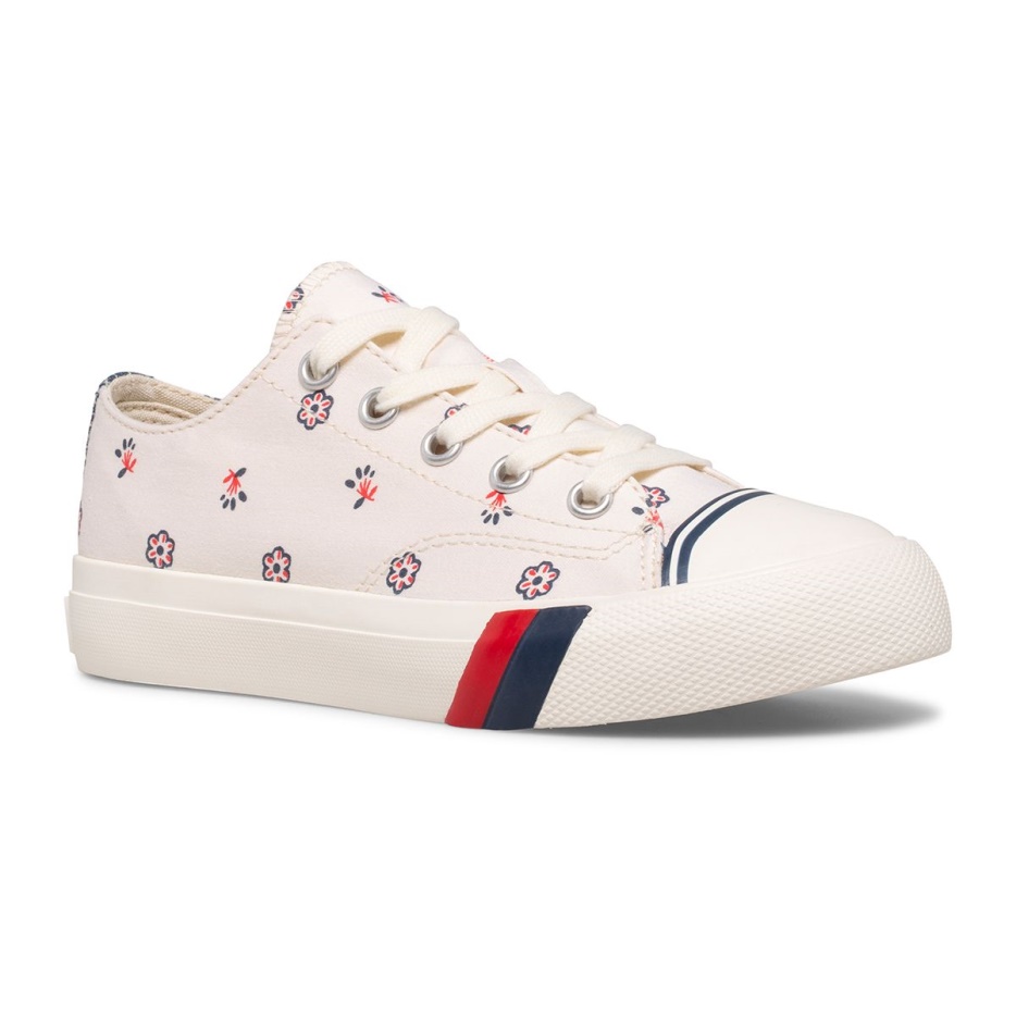 Royal Lo Keds Grote Kinderen Wit/print