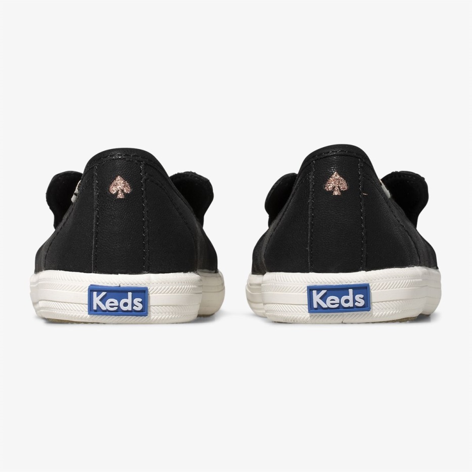 Big Kid's X Kate Spade New York Dubbeldekker Francois Black Keds