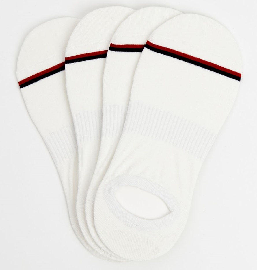 Keds 4pk Sneaker Liner Wit