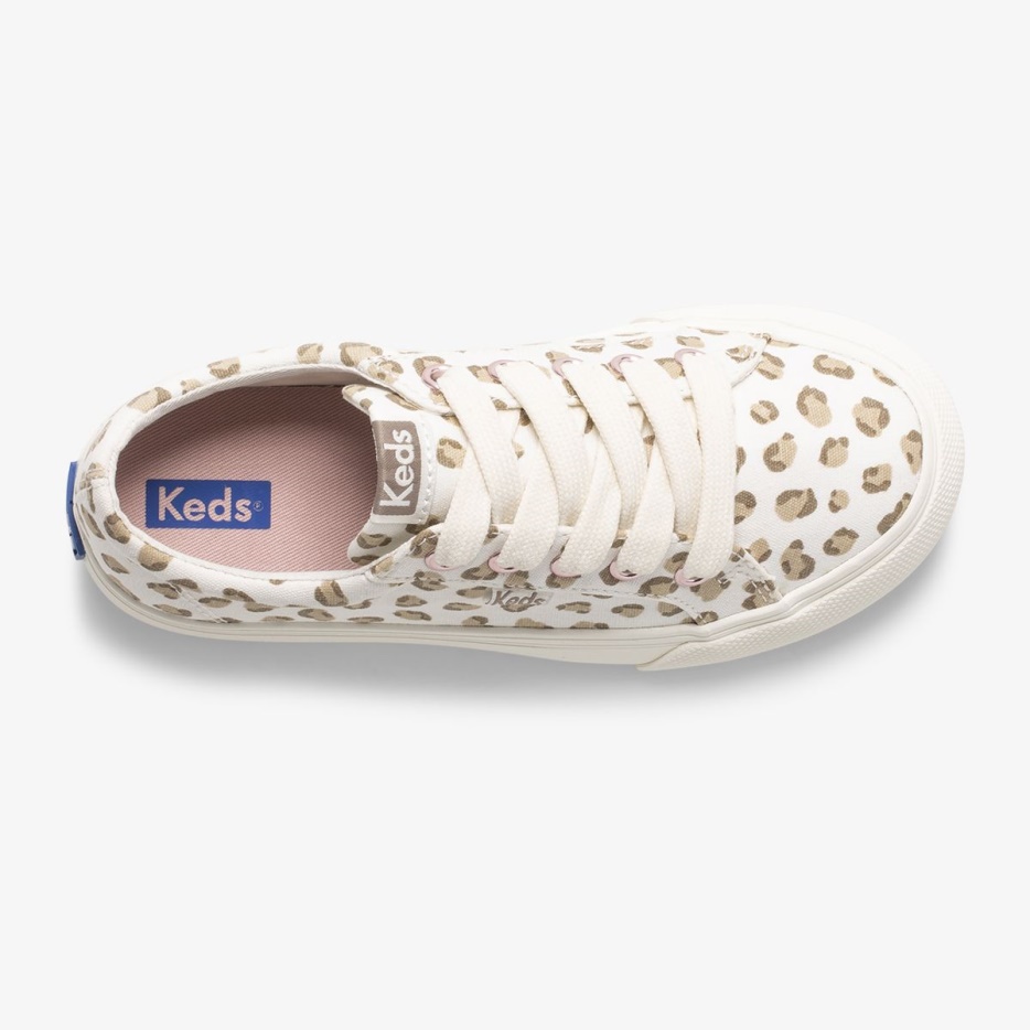 Keds Grote Kid's Jump Kick Canvas Ivoor