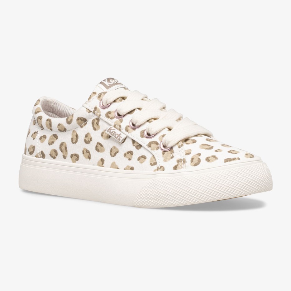Keds Grote Kid's Jump Kick Canvas Ivoor