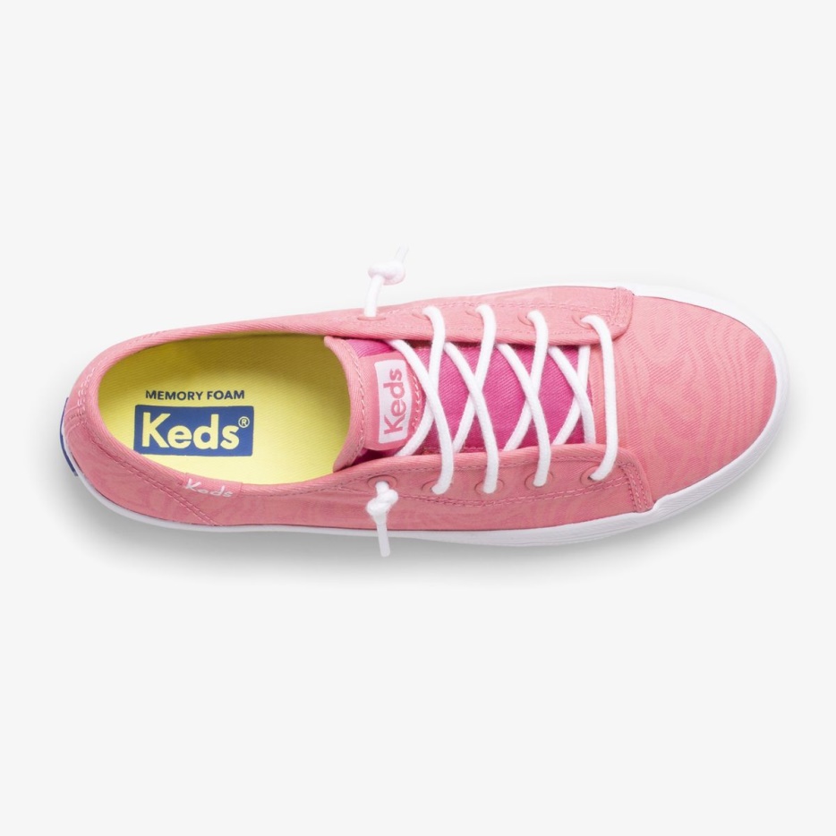 Keds Big Kid's Kickstart Glow In The Dark Pink