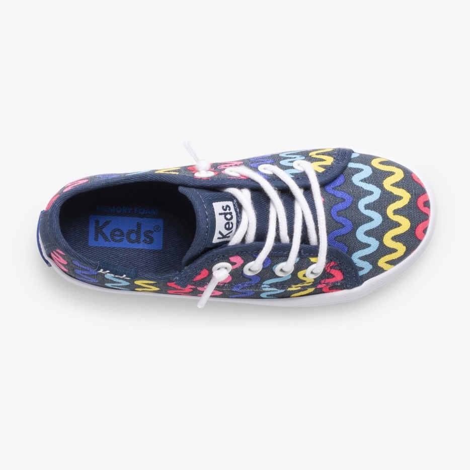 Keds Big Kid's Kickstart Seizoensgebonden Jr Marine
