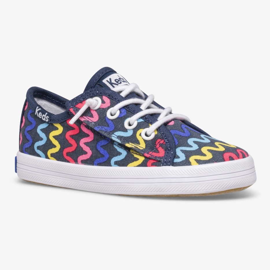 Keds Big Kid's Kickstart Seizoensgebonden Jr Marine