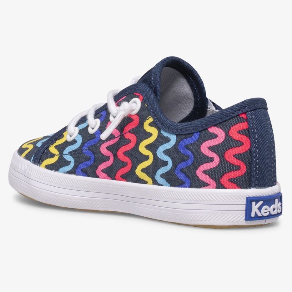 Keds Big Kid's Kickstart Seizoensgebonden Jr Marine