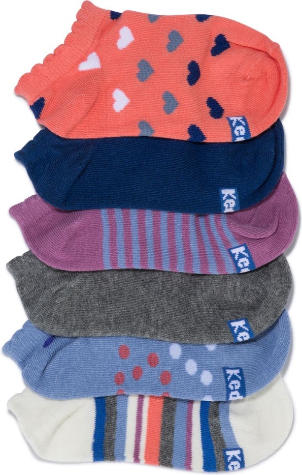 Keds Grote Kinder Enkelsokken Zilverreiger Asst