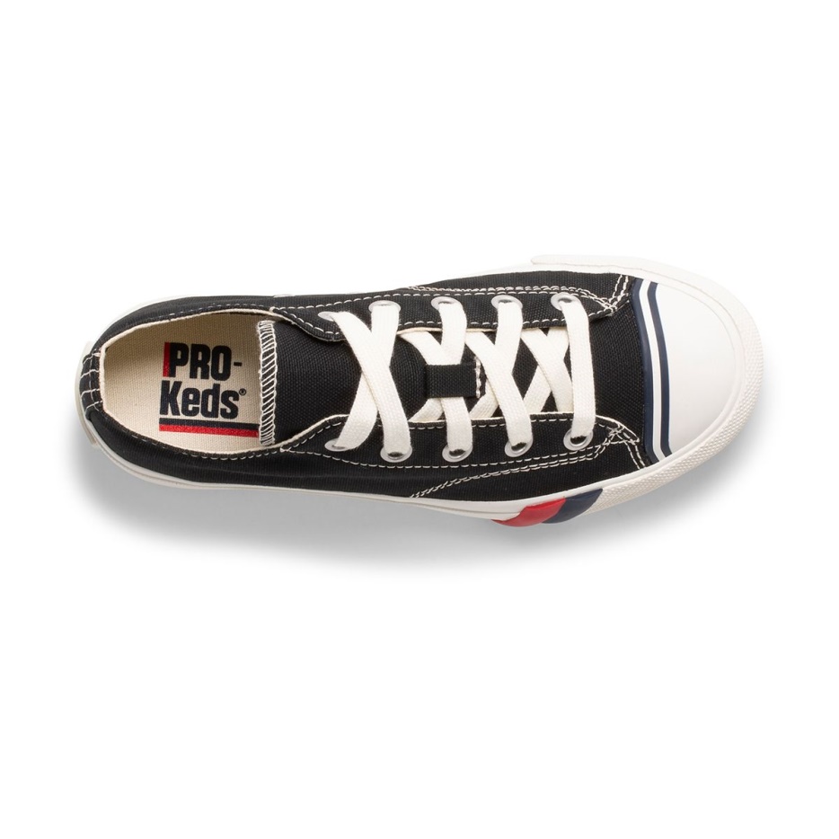 Keds Big Kid's Royal Lo Zwart