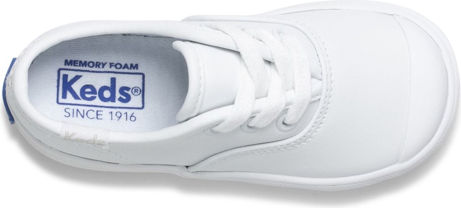 Keds Kampioensschoen Voor Kleine Kinderen Wit Leer