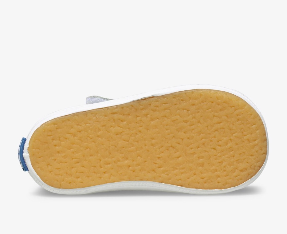 Keds Kampioensneus Voor Kleine Kinderen T-strap Wit Leer