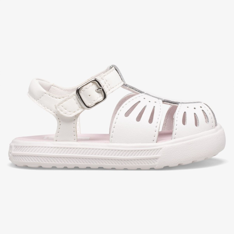 Keds Little Kid's Daphne Vlinder Leer Wit