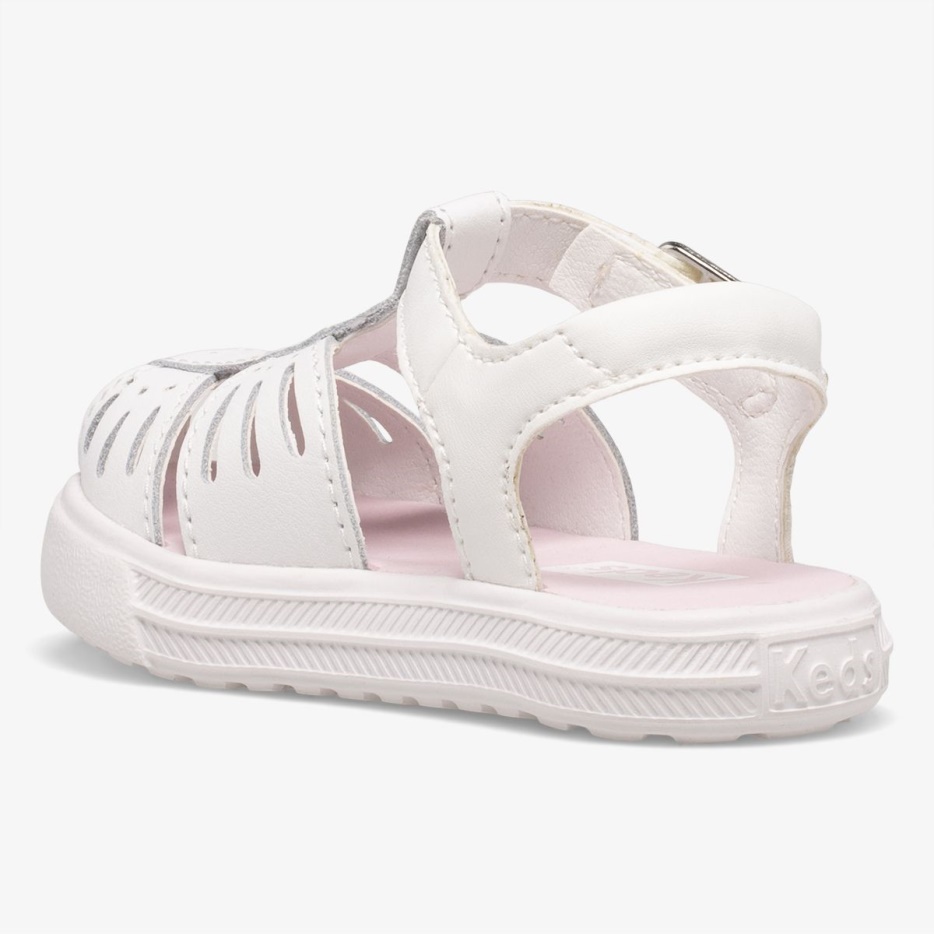 Keds Little Kid's Daphne Vlinder Leer Wit