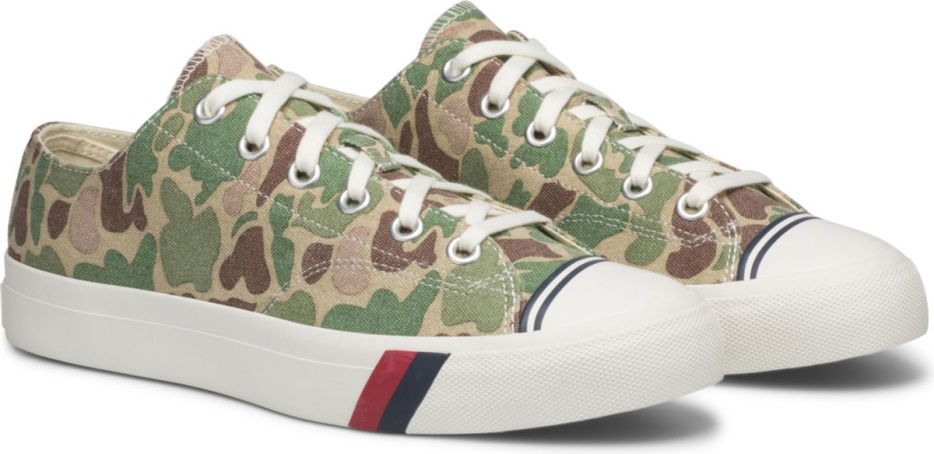 Keds Royal Lo Camo Olijf
