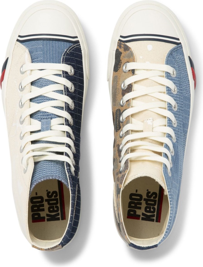 Keds Unisex Royal Hi Patchwork Denim Camo