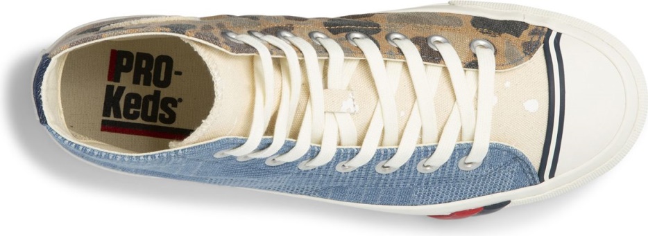 Keds Unisex Royal Hi Patchwork Denim Camo