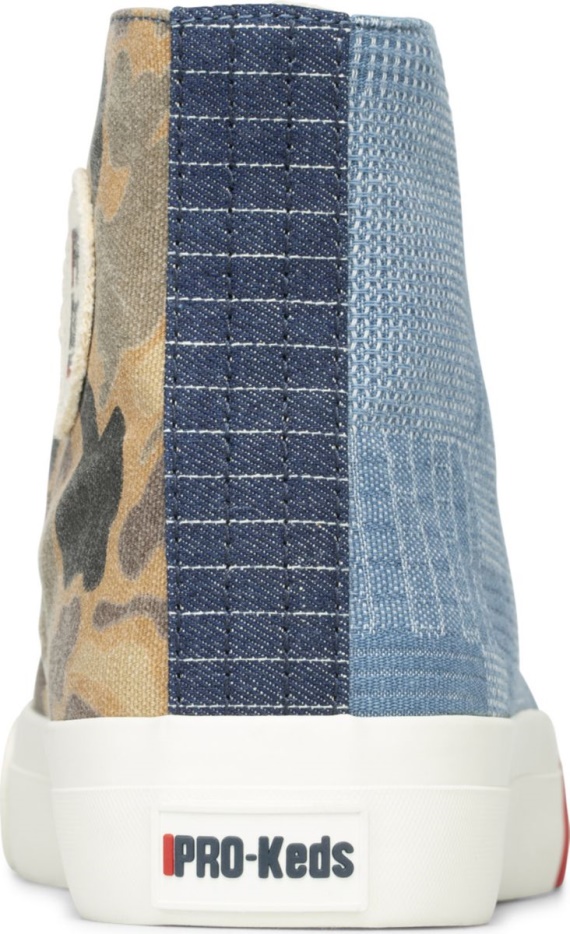Keds Unisex Royal Hi Patchwork Denim Camo