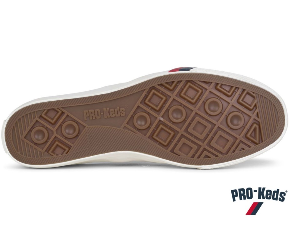 Keds Unisex Royal Plus Canvas Wit Rood