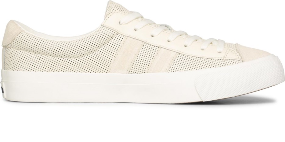 Keds Unisex Royal Plus Geperforeerd Leer Crème