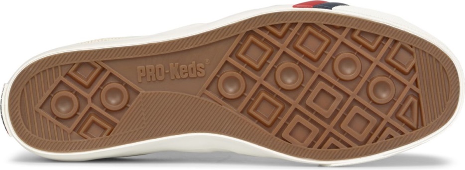 Keds Unisex Royal Plus Geperforeerd Leer Crème