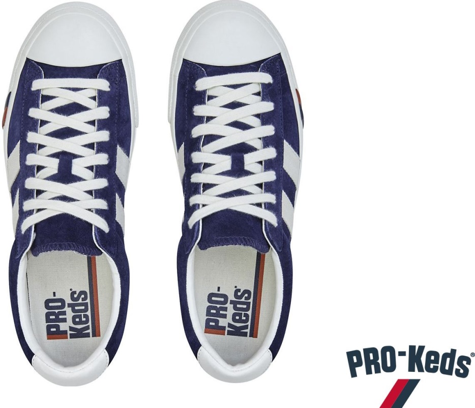 Keds Unisex Royal Plus Suede Marineblauw