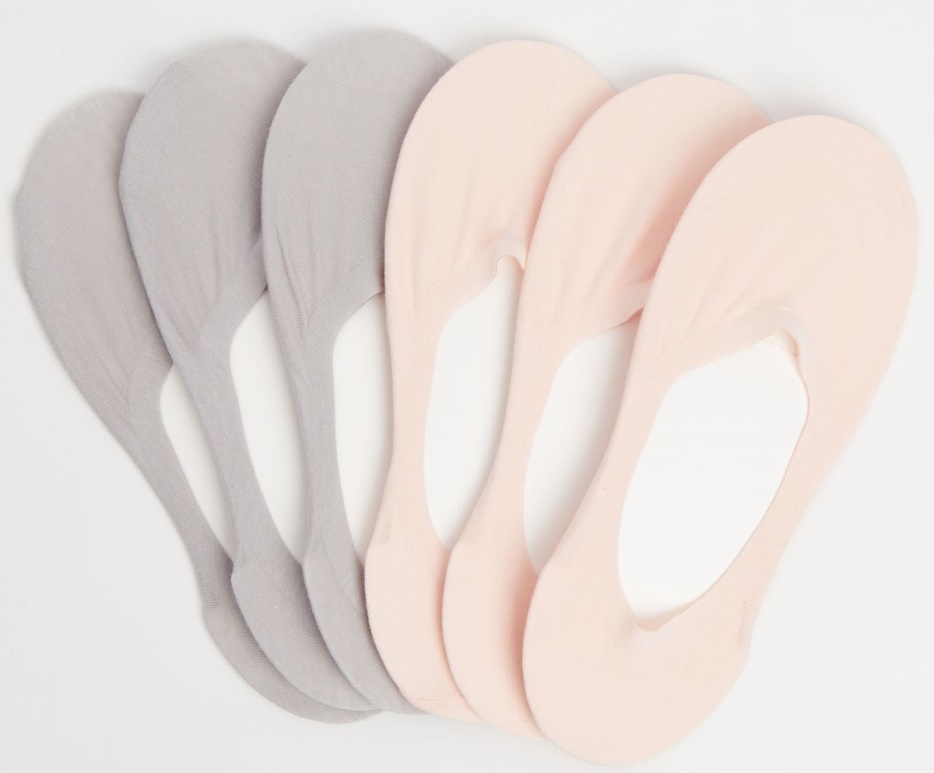 Keds Dames Sneaker Voering 6pk Roze Grijs