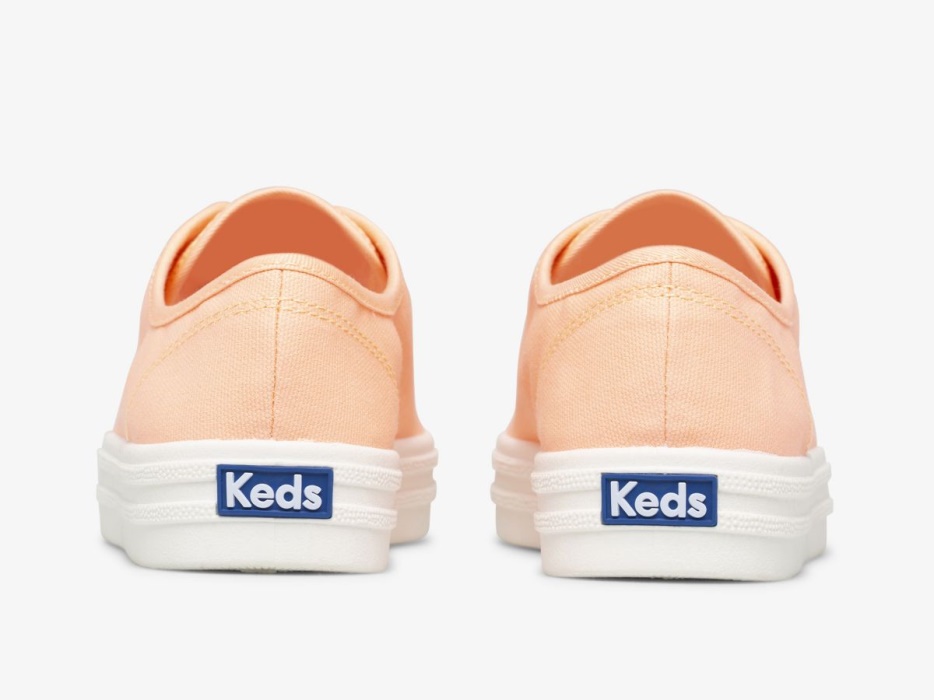 Keds Dames Breezie Canvas Neon Neon Koraal