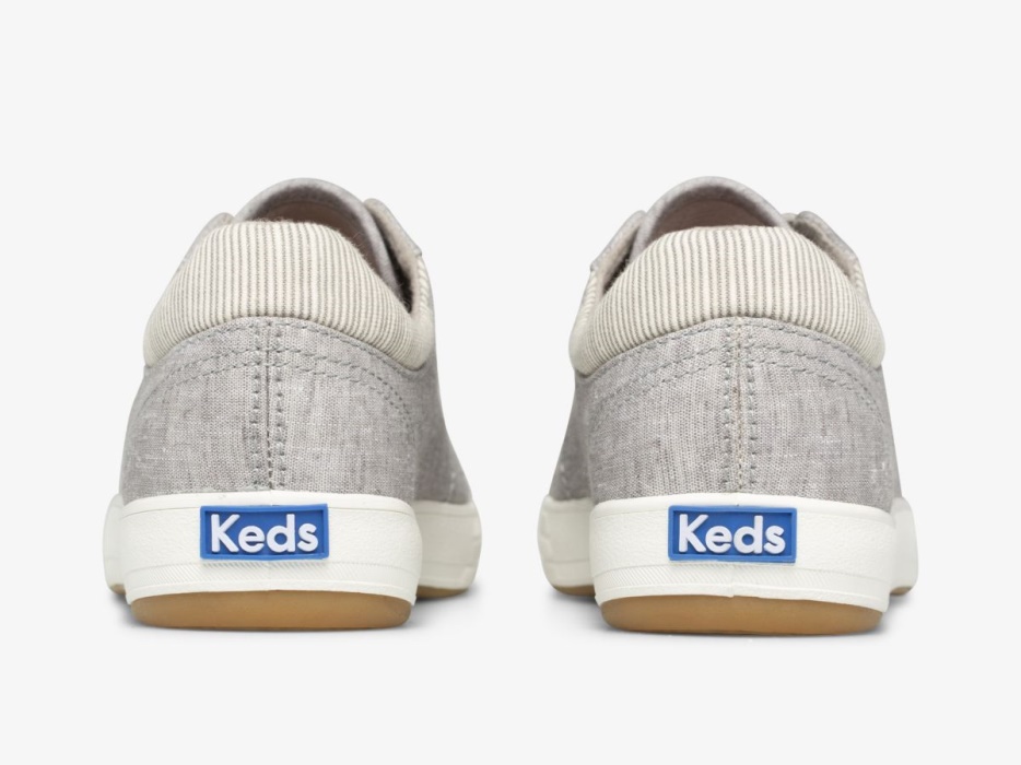 Keds Damescentrum Ii Chambray Donkergrijs