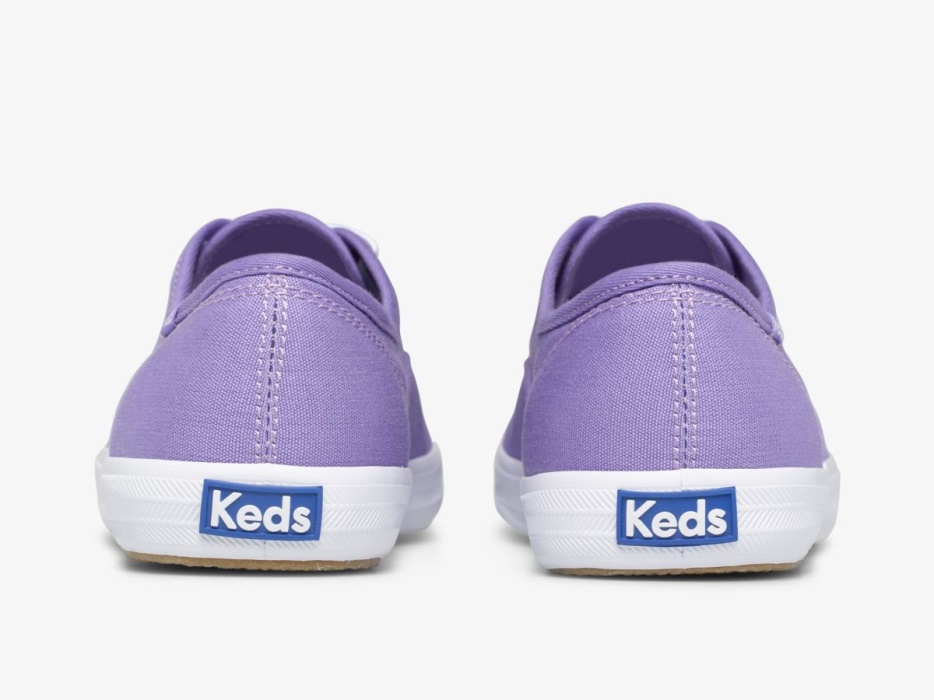 Keds Kampioen Dames Feat. Biologisch Katoen Paars