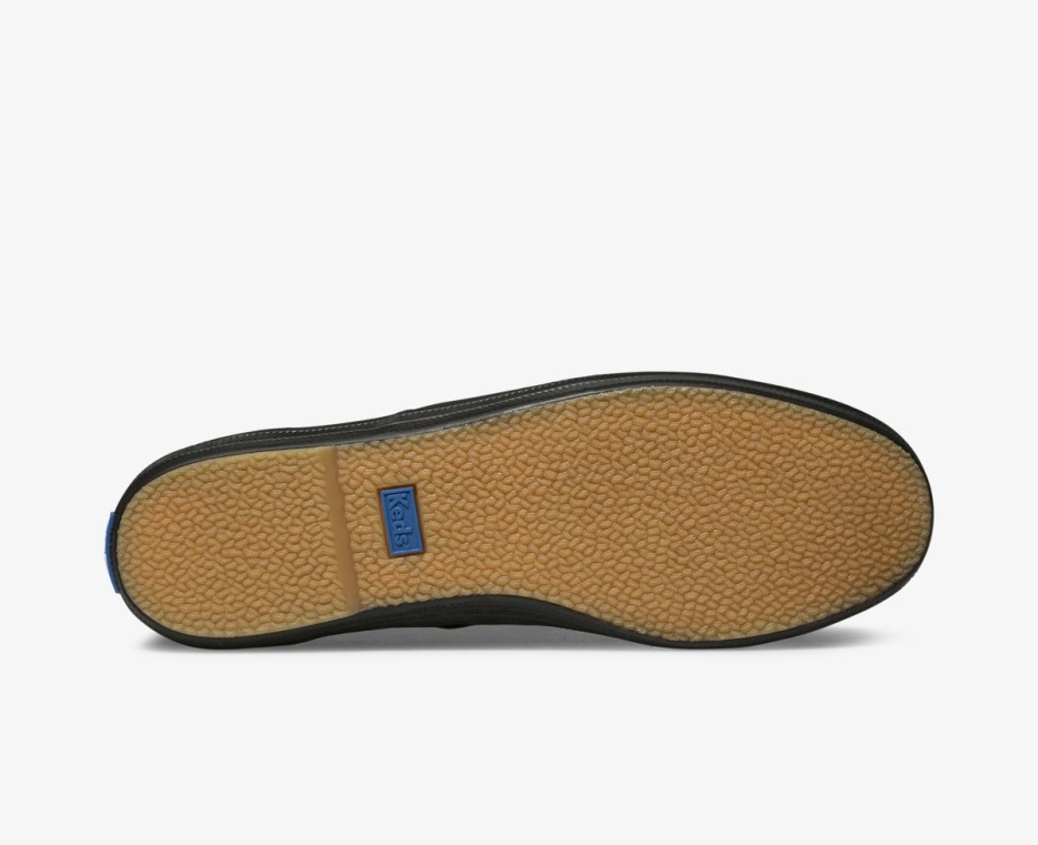 Keds Dameskampioen Originals Leer Zwart