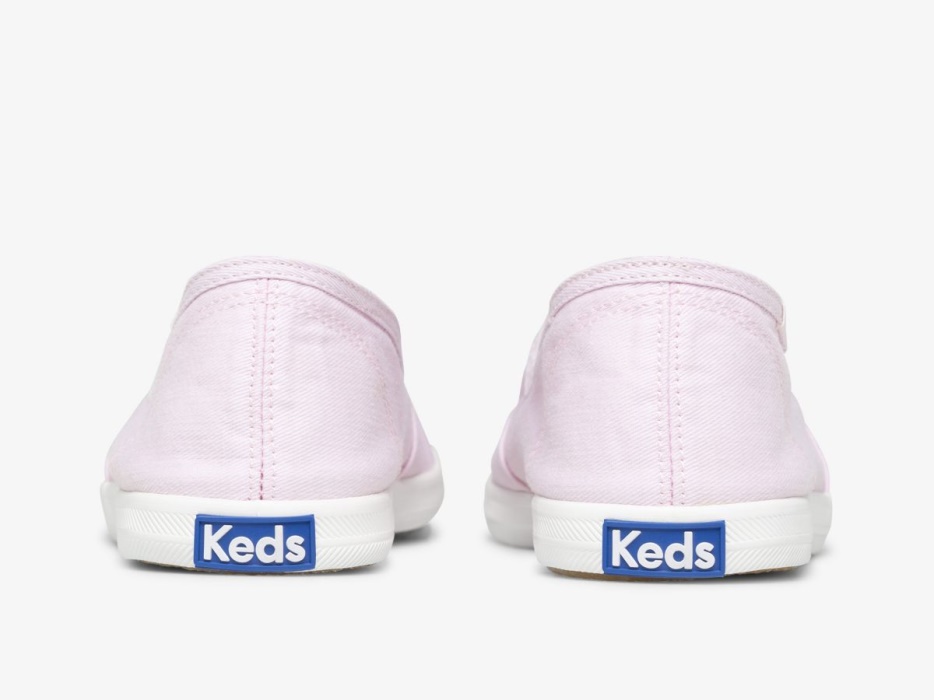 Keds Chillax Mini Twill Dames Wasbaar Lichtroze