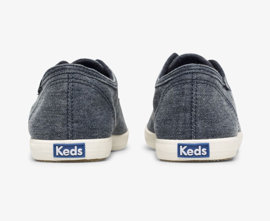 Keds Dames Chillax Wasbaar Feat. Biologisch Katoen Marine
