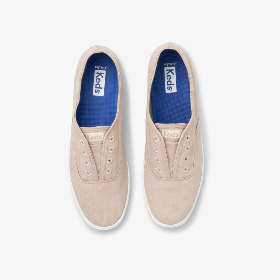 Keds Chillax Dames Wasbaar Roze Taupe