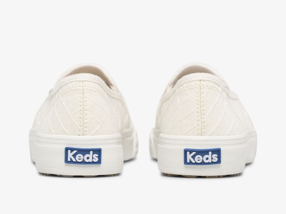 Keds Dames Dubbeldekker Geo Jersey Crème