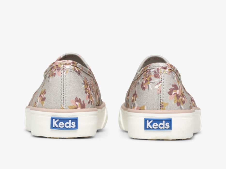 Keds Dames Dubbeldekker Lente Bloemen Salie