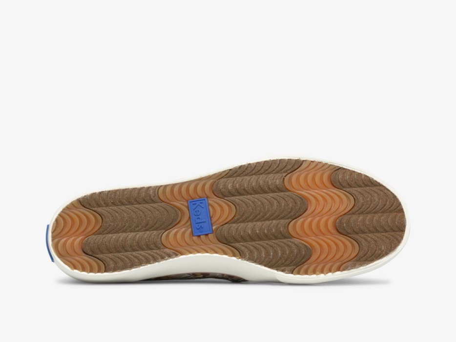 Keds Dames Dubbeldekker Lente Bloemen Salie