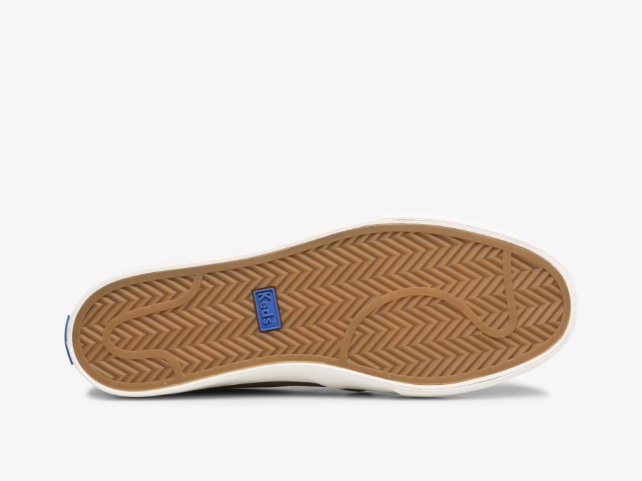 Keds Dames Jump Kick Slip Leer Walnoot