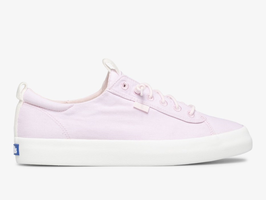 Keds Dames Kickback Canvas Lichtroze