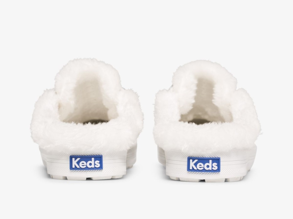 Keds Dames Kickstart Trx Mule Leer Wit