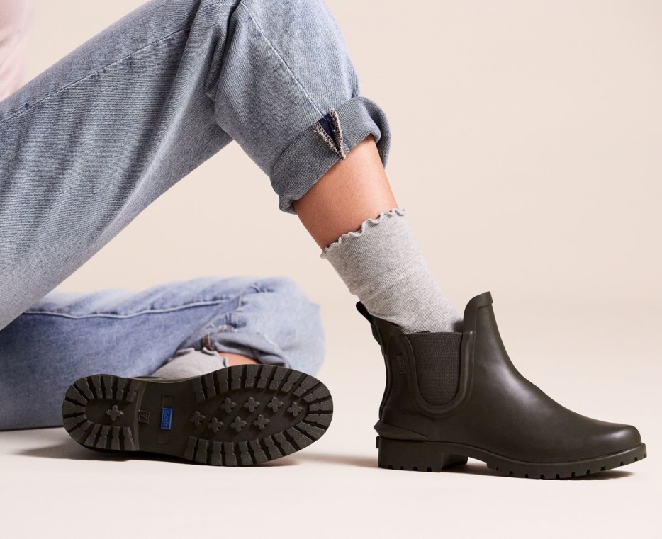 Keds Dames Rowan Regenlaars Olijf