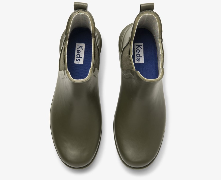 Keds Dames Rowan Regenlaars Olijf