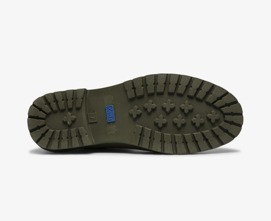 Keds Dames Rowan Regenlaars Olijf