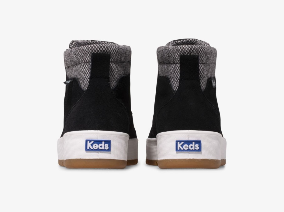 Keds Dames Tahoe Laars Suède Zwart