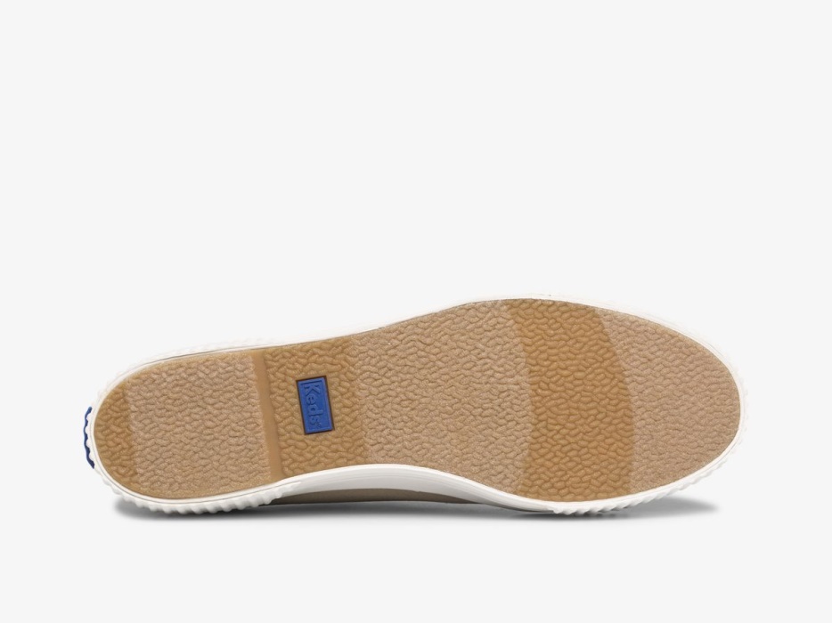 Keds Triple Kick Amp Satijn Champagne Voor Dames