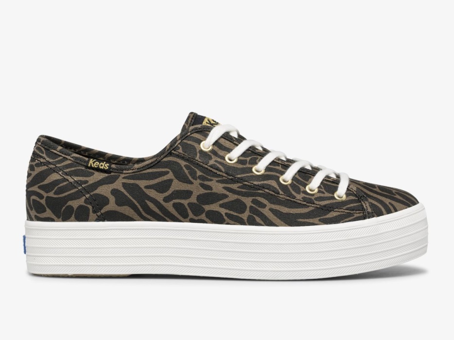 Keds Triple Kick Feat. Jungle Print Van Biologisch Katoen