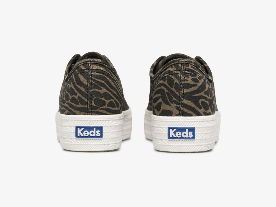 Keds Triple Kick Feat. Jungle Print Van Biologisch Katoen